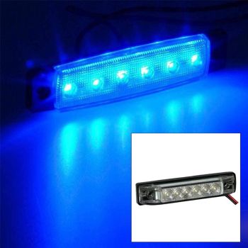10 cm Submersible LED Light Strip - 12 V - Blue