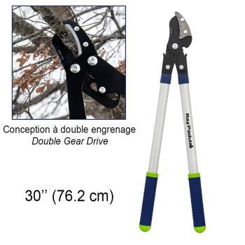 Sécateur à enclumes à double engrenage - 30″ (76.2 cm)