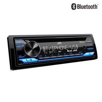 JVC KD-T720BT Bluetooth Media Receiver with Alexa Voice Assistant