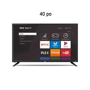 RCA 40" LED Smart TV with Built-in Roku - Full HD