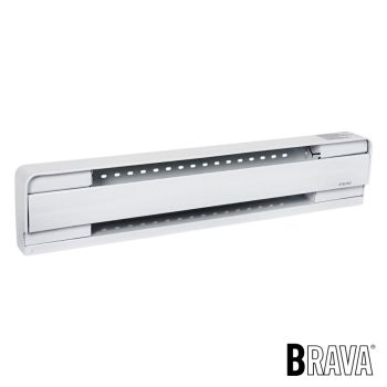 Plinthe électrique compacte Brava STELPRO - 500W - 240V - 27-7/8 po