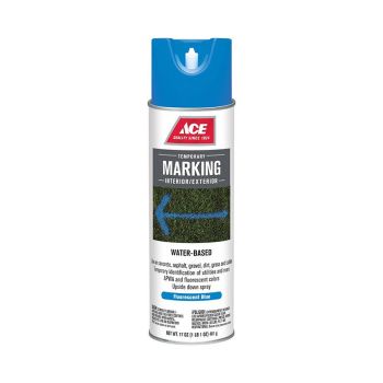 Temporary Water-Based Spray Marking Paint - Fluorescent Blue