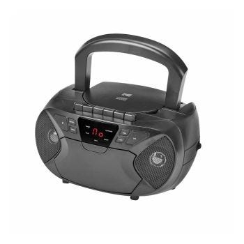 Portable CD/Cassette Player with AM/FM Radio