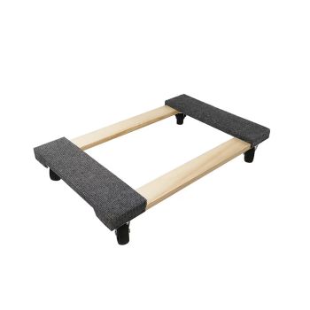 Chariot de déménagement en bois - Capacité de 1000 lb