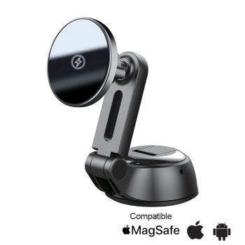 15W Car Dashboard/Windshield Wireless Qi MagSafe Charger