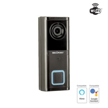 HEATH ZENITH Wired HD Smart Video Doorbell - Black
