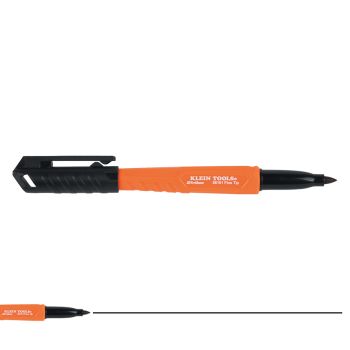 Marqueur permanent à pointe fine KLEIN TOOLS Skribes - Noir
