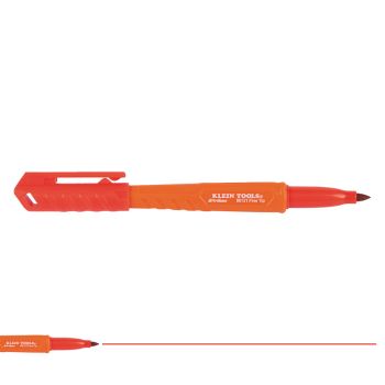 Marqueur permanent à pointe fine KLEIN TOOLS Skribes - Rouge