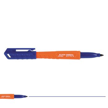 Marqueur permanent à pointe fine KLEIN TOOLS Skribes - Bleu