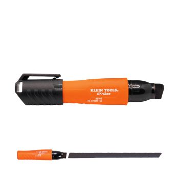 Marqueur permanent XL à pointe biseautée KLEIN TOOLS Skribes - Noir