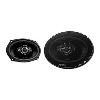 Haut-parleur coaxial 6 x 9 po KENWOOD - 4 voies - 140W RMS - Paire