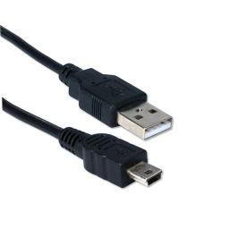 USB 2.0 Male to Mini B Male Cable - 1.82 m