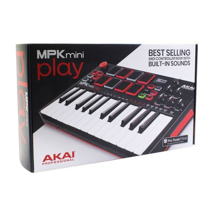 AKAI MPK MINI PLAY MIDI Controller with Built-in Speakers