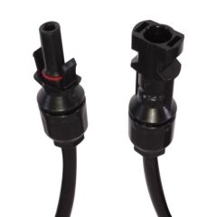 MC4 Male/Female Solar Panel Cables - 10 AWG - 2 X 7.6 m