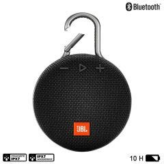 Haut-parleur Bluetooth portatif JBL Clip 3 étanche - 3W - Noir - Réusiné